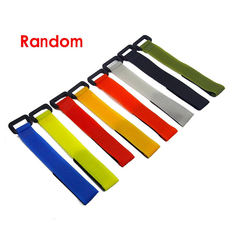 Fishing Rod Tie Holders Straps Belts Suspenders Fastener Hook Loop Cable Cord Ties Belt Fishing Tools Accessories 15pc