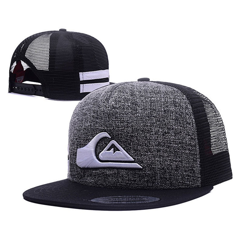 Flat Brim Bill Baseball Cap Classic Snapback Hat Cotton Adjustable Snapback Hats Men's Women's Hip-Hop Flat Bill Baseball Caps