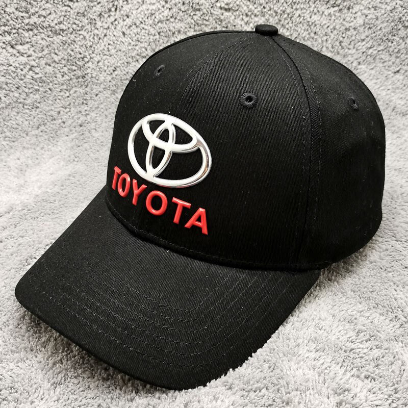 Wholesale Brand Baseball Cap Toyota Embroidery Snapback Hat Man Racing Cap logo