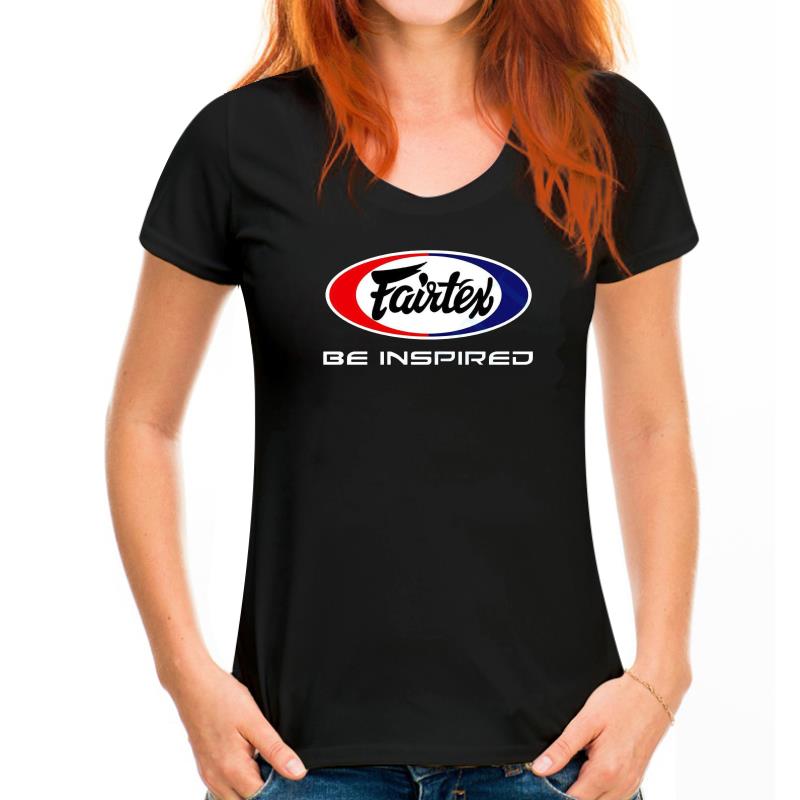 New Fairtex Kickboxing Muay Thai T shirt S-2XL sporting goods equipment apparel