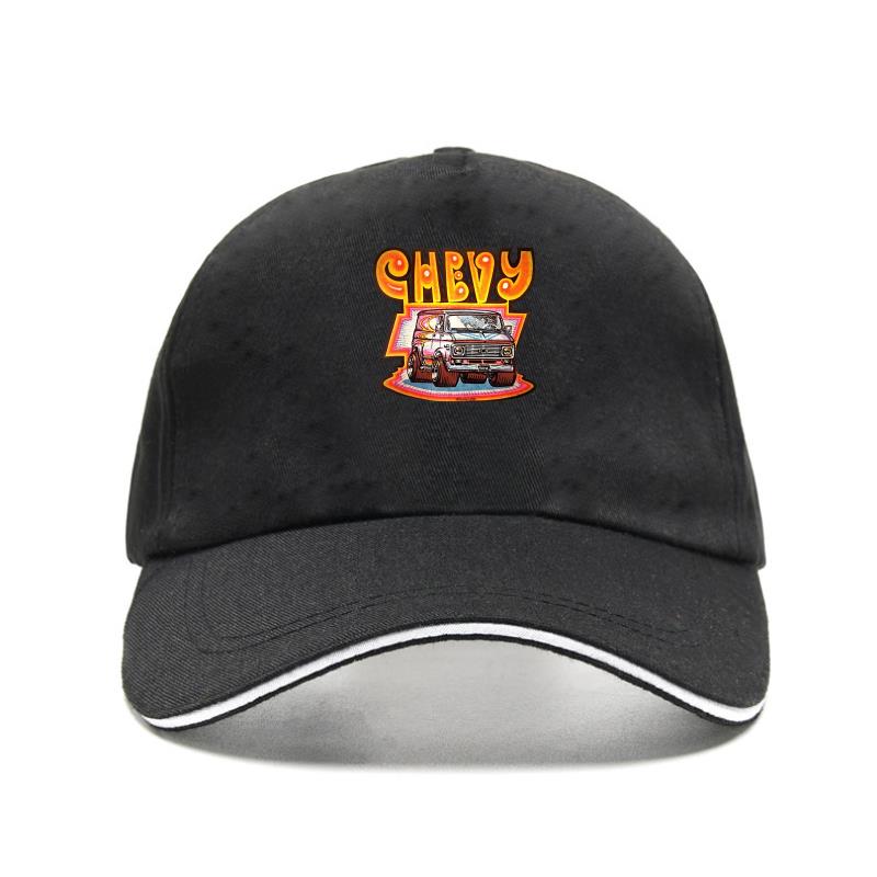 Chevy Van 70 vintage New Hat deign heat preed onto new New Hat