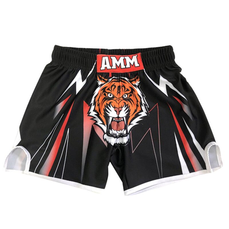 2022 Boxing Shorts Muay Thai Kick Boxing Boxer Trunks MMA Men Fight BJJ Grappling Sportswear Cheap Boxing Short Pant Wholesale