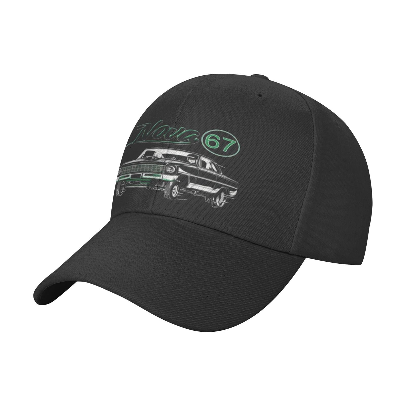 1967 Chevy Nova Gasser Sve Uni Men's Caps Adventure Time Cap For Women Cap Male