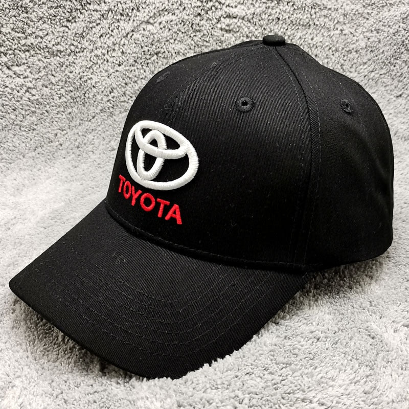 Wholesale Brand Baseball Cap Toyota Embroidery Snapback Hat Man Racing Cap logo