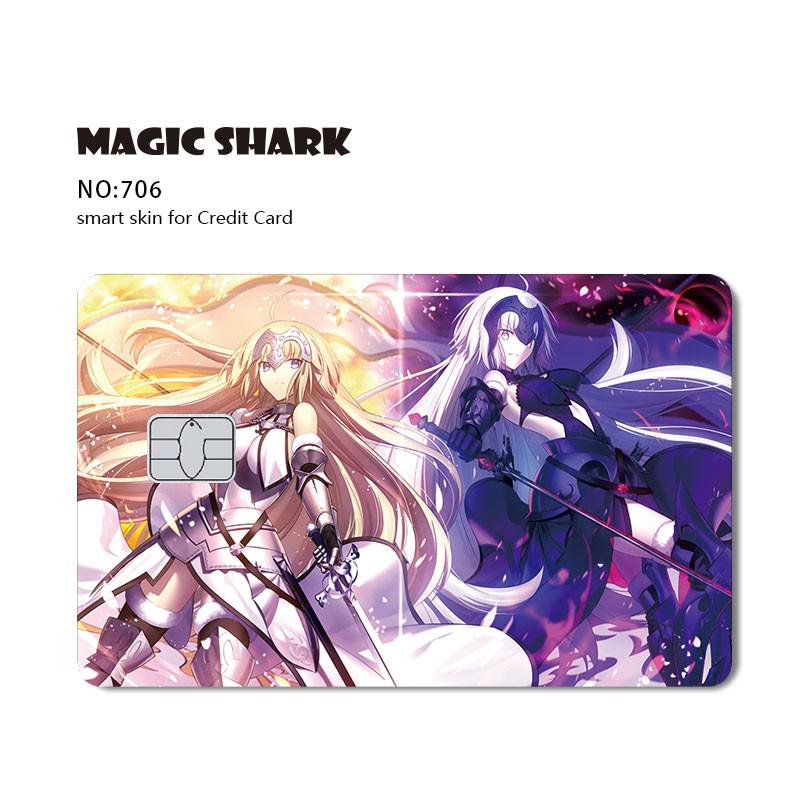 Magic Shark Game Anime Cartoon Character Matte Film Sticker Skin Film Cover for