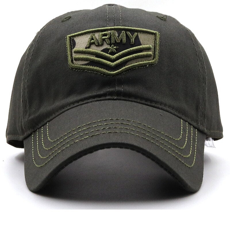 High Quality Army Camouflage Baseball Cap Male Bone Masculino New Tactical Men's Cap Camo Snapback Hat Trucker Adjustable hats