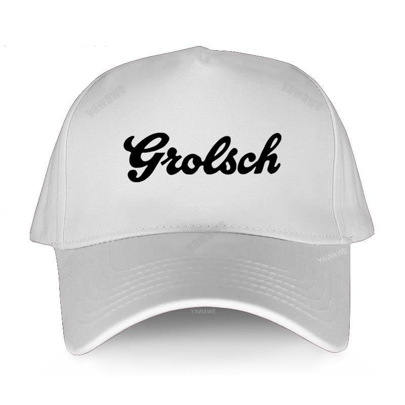 Unisex short visor hat Outdoor Baseball Cap Adjustable New Grolsch Beer Logo Dutch Brewing Company summer classic printed hats