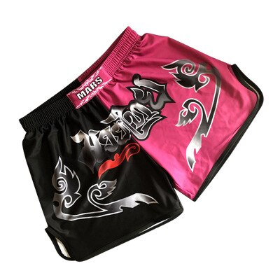 Crossfit Shorts Mma Boxing Muay Thai Shorts Color Matching Printed Wushu Sanda Rashguard Mma Sport Boxing Trunks  Kickboxing