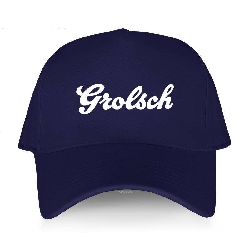 Unisex short visor hat Outdoor Baseball Cap Adjustable New Grolsch Beer Logo Dutch Brewing Company summer classic printed hats