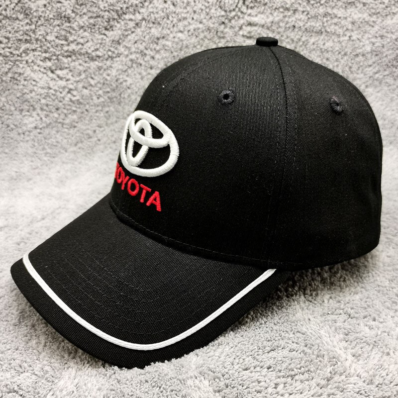 Wholesale Brand Baseball Cap Toyota Embroidery Snapback Hat Man Racing Cap logo