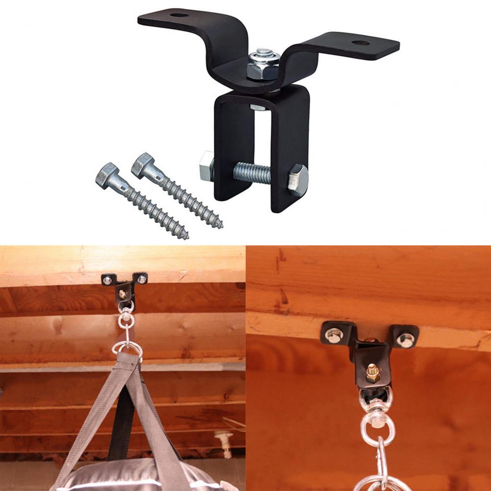 Good Quality Wooden Beam Hanger High Strength Rust-proof Sporting Goods Punching Bag Hook Hanger