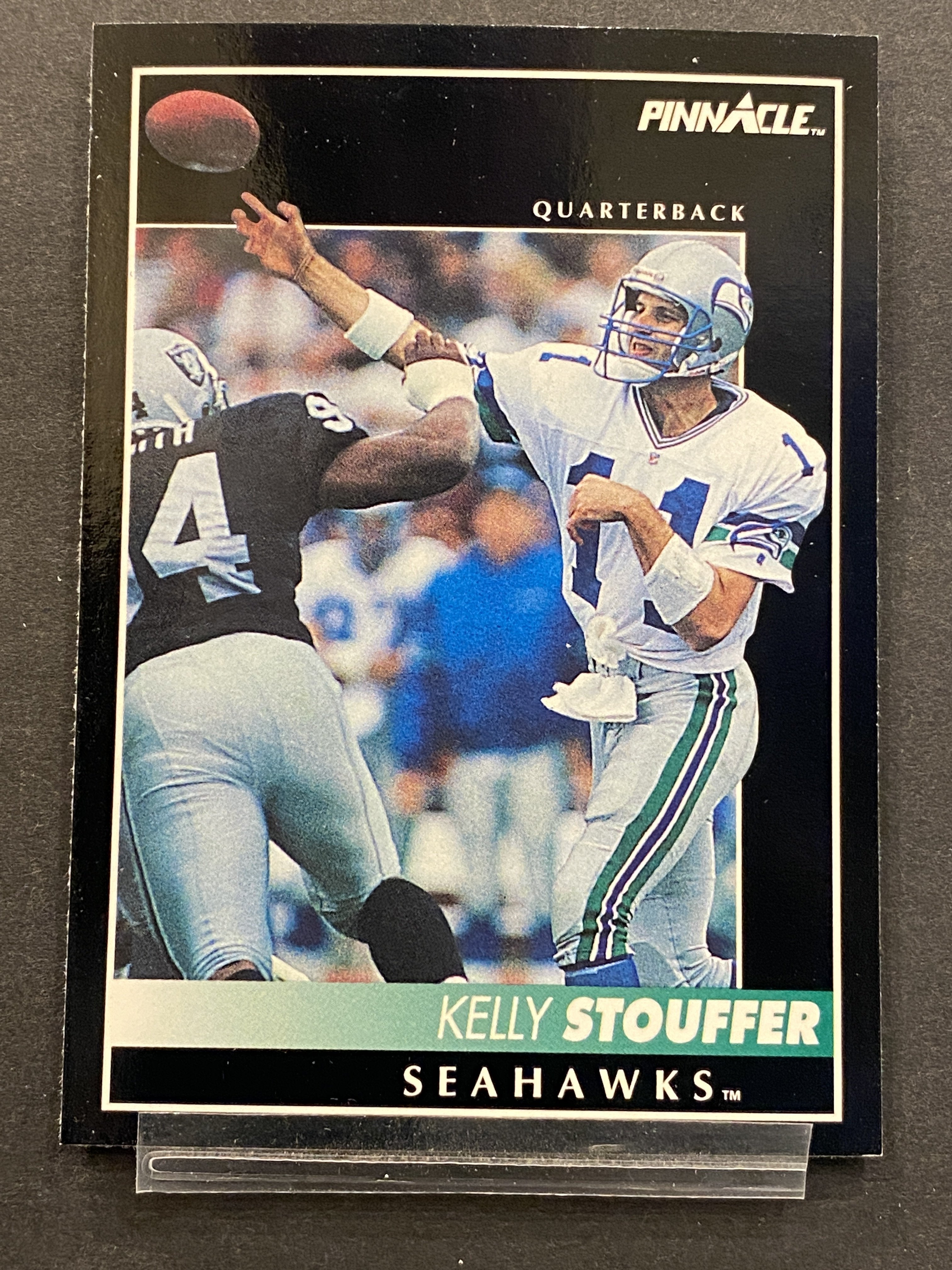 Kelly Stouffer Pinnacle Football Card