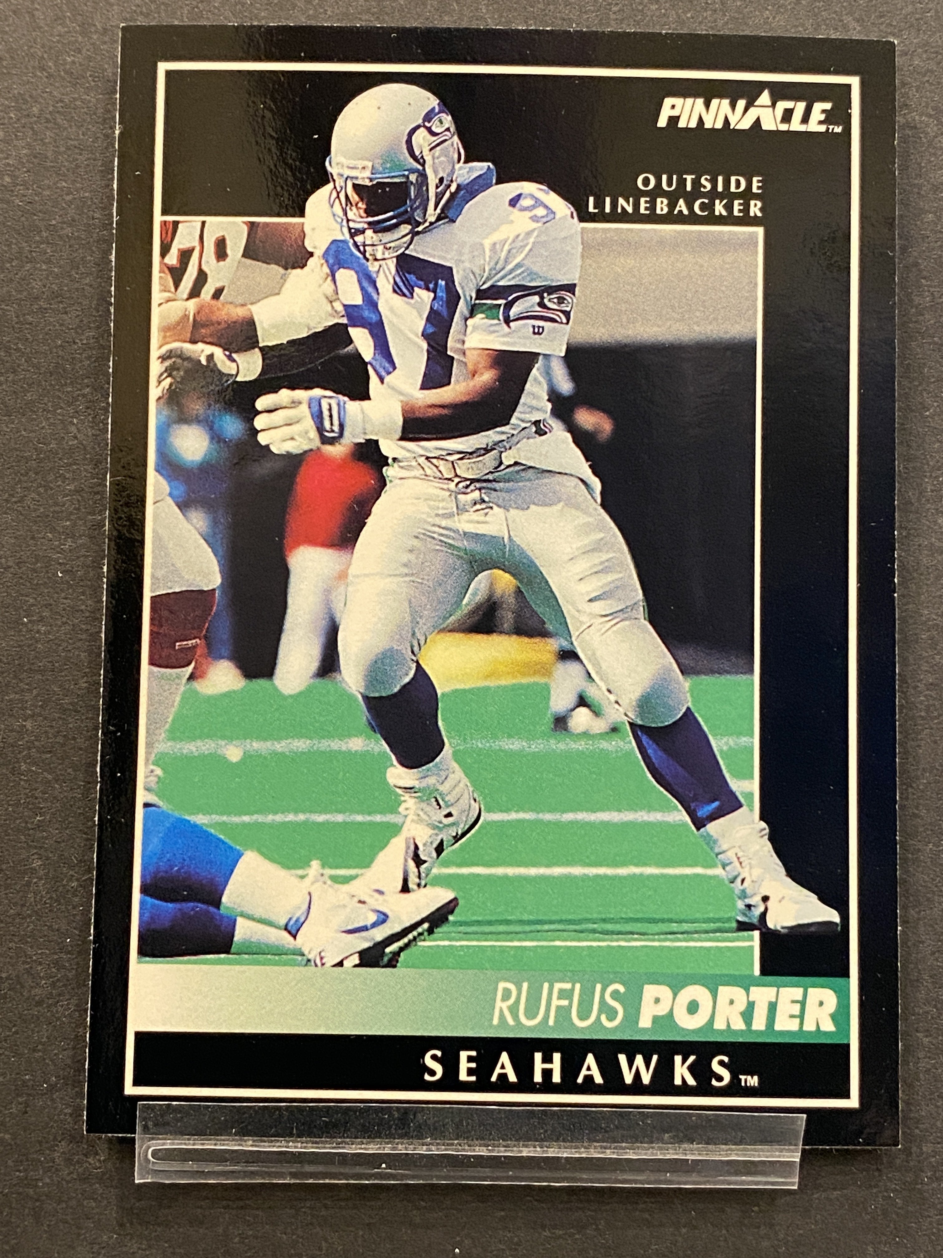 Rufus Porter Pinnacle Football Card