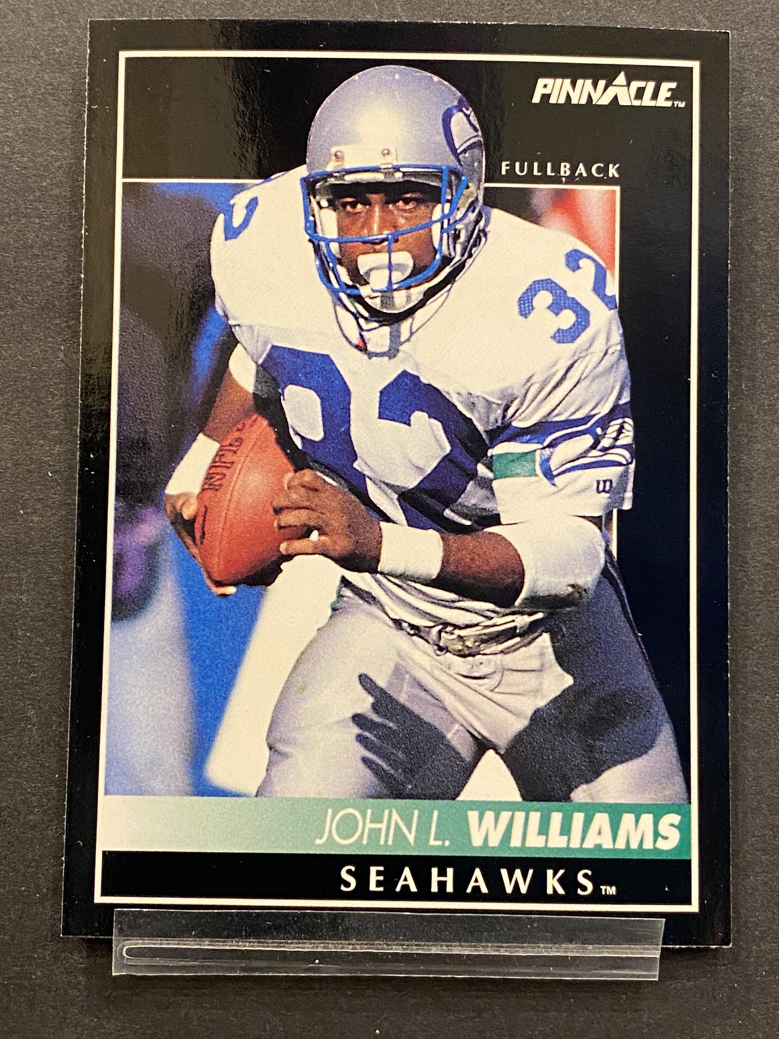 John L Williams Pinnacle Football Card