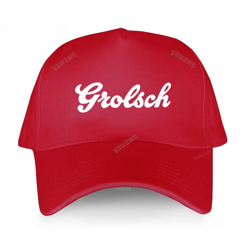 Unisex short visor hat Outdoor Baseball Cap Adjustable New Grolsch Beer Logo Dutch Brewing Company summer classic printed hats