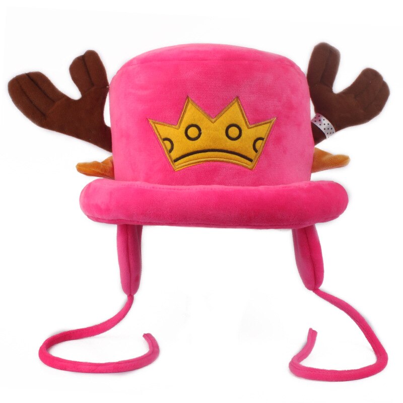 Funny Anime Hats OP Tonychopper 2 Years Later Cap Japanese Cartoon Cosplay Plush Winter Adults Hat Women Gifts Halloween Gifts