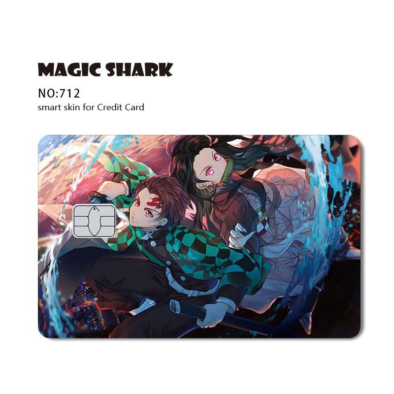 Magic Shark Game Anime Cartoon Character Matte Film Sticker Skin Film Cover for