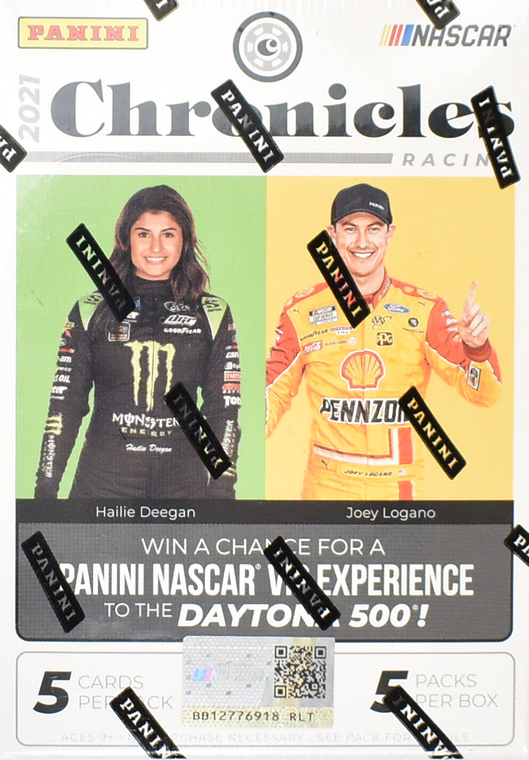 Chronicles Racing 2021 Panini Nascar Trading Cards Box set