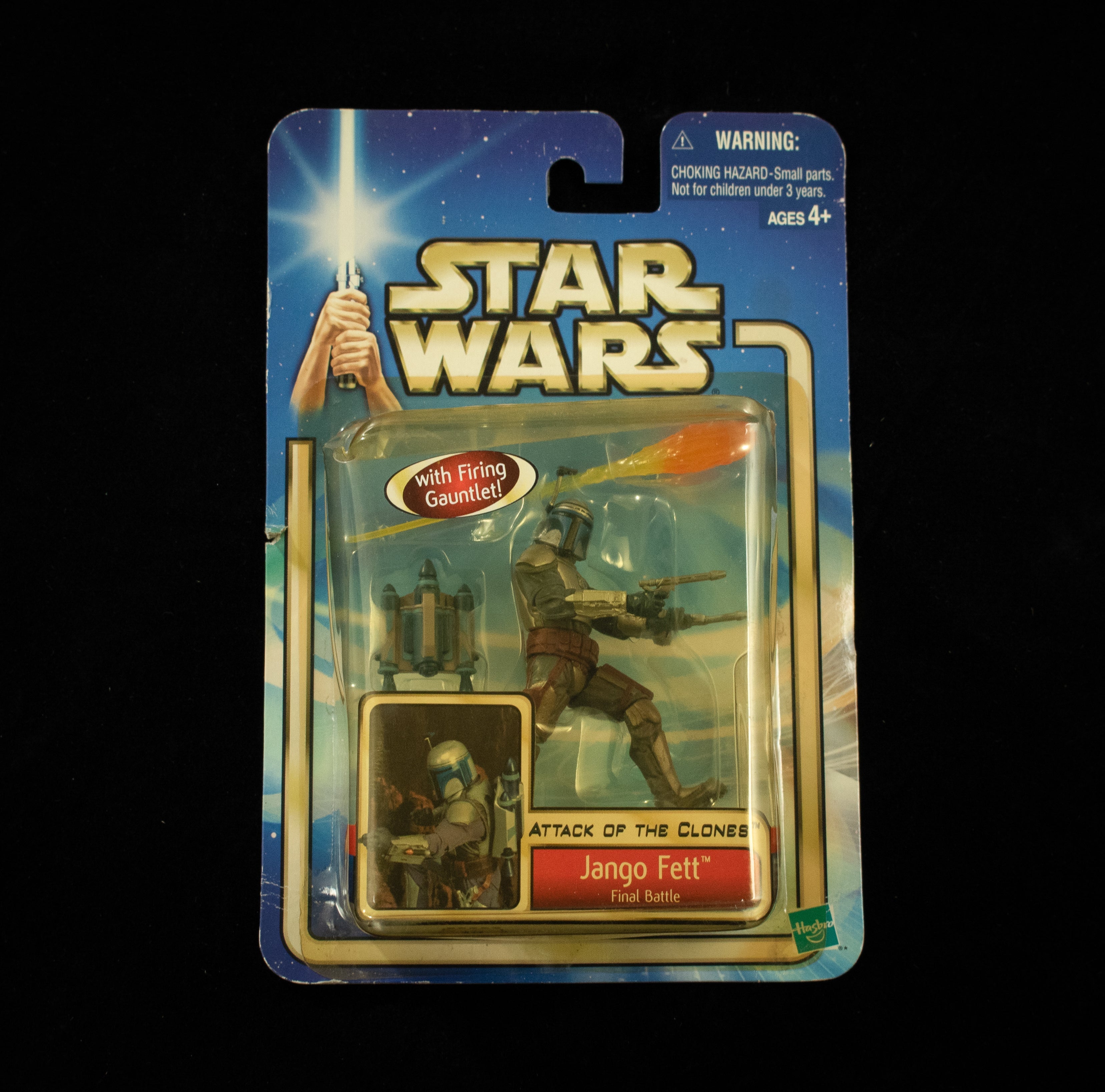 Jango Fett Final Battle Attack of the Clones Saga Hasbro 2002