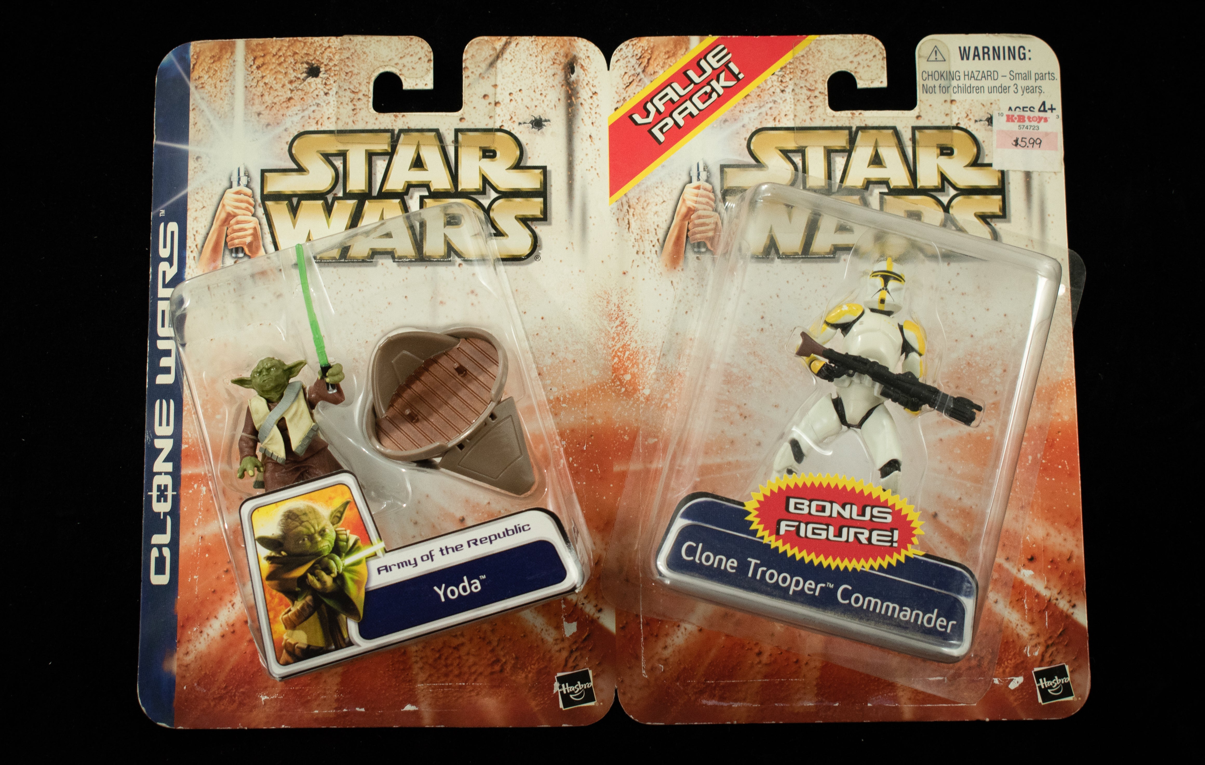 Star Wars Army of the Republic Value Pack Yoda & Clone Trooper Commander