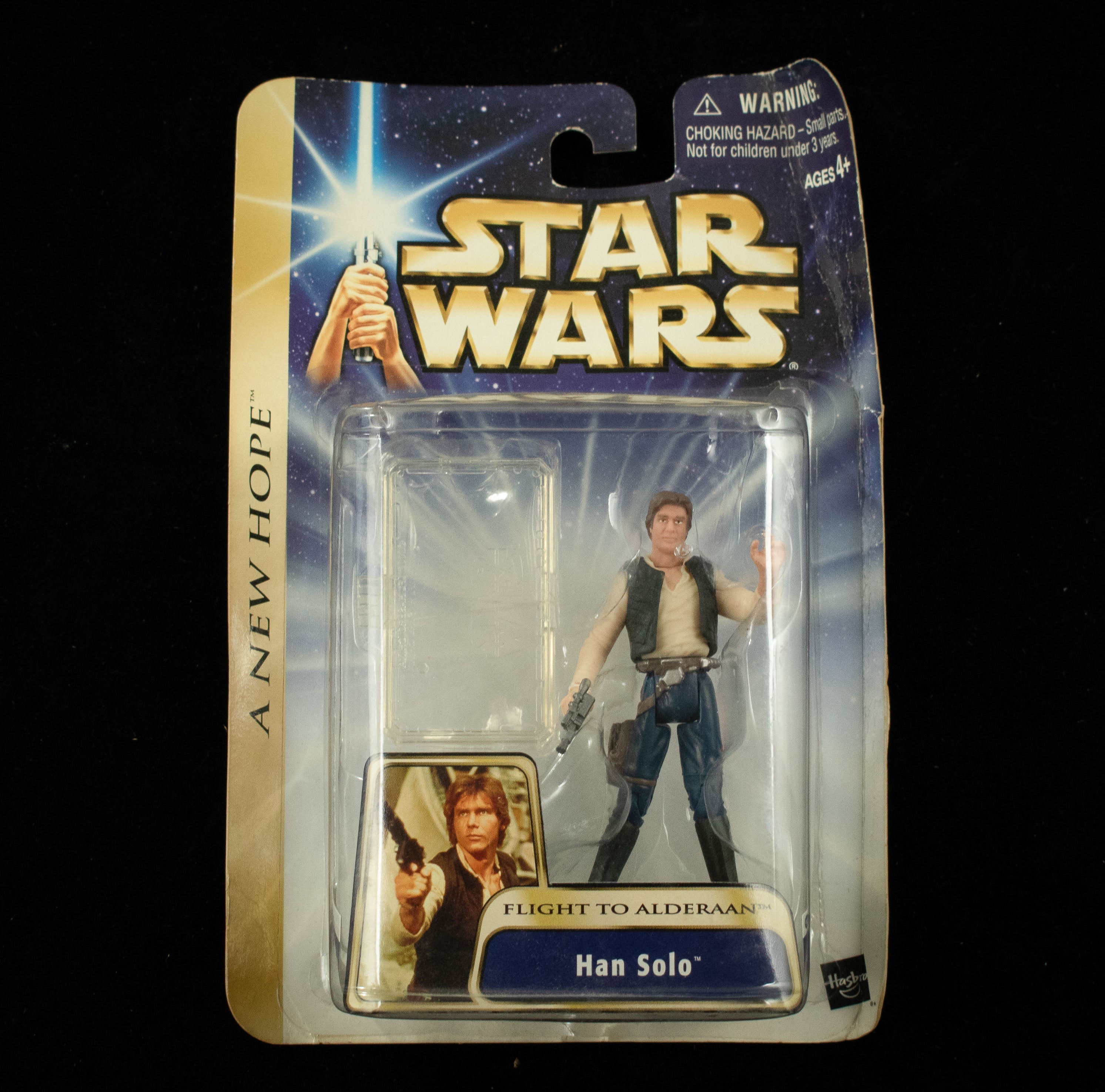 Star Wars Saga Han Solo Flight To Alderaan Action Figure 2003 Hasbro