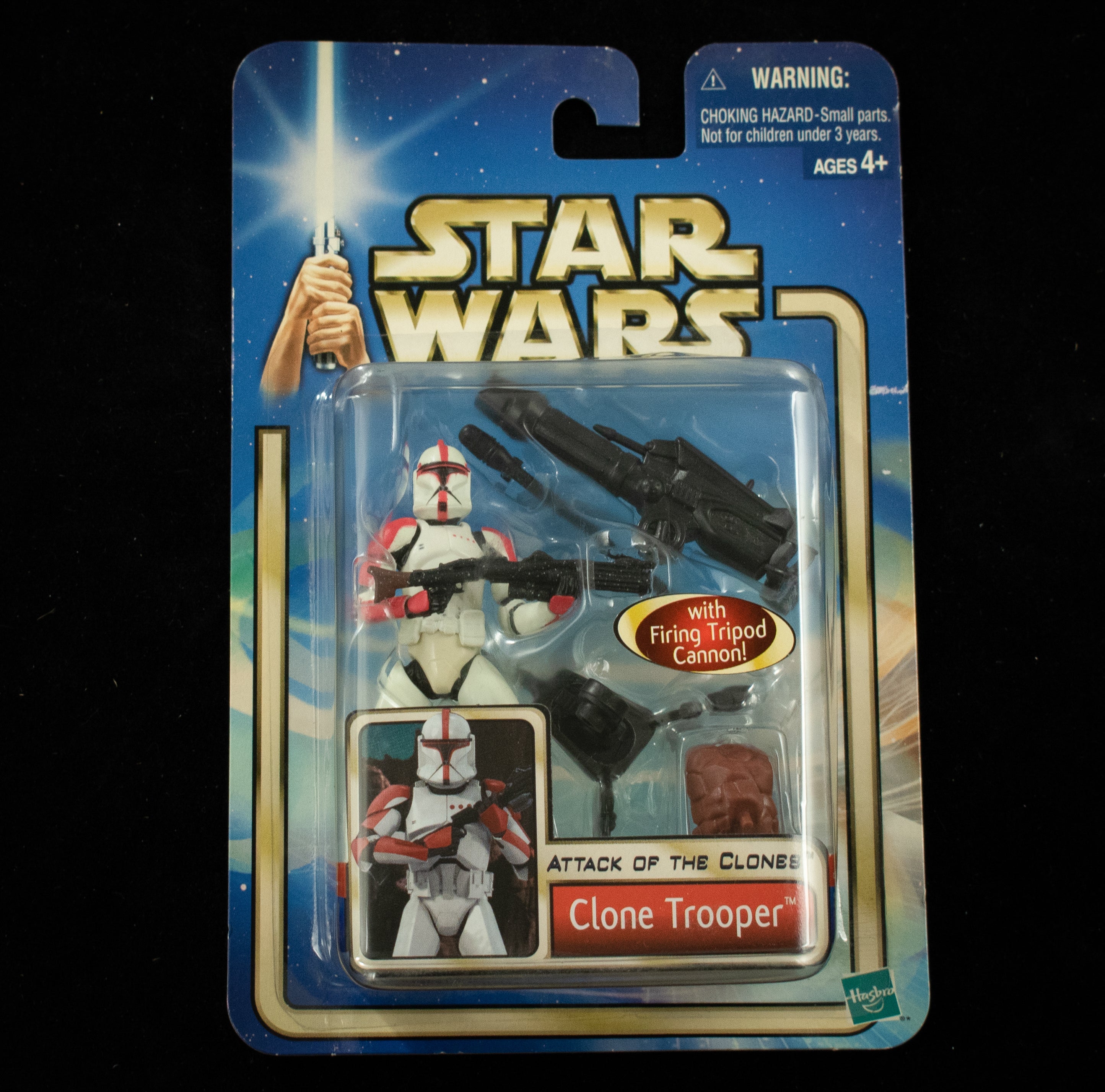 Clone Trooper Attack of the Clones Star Wars Saga Action Figure Hasbro 2002