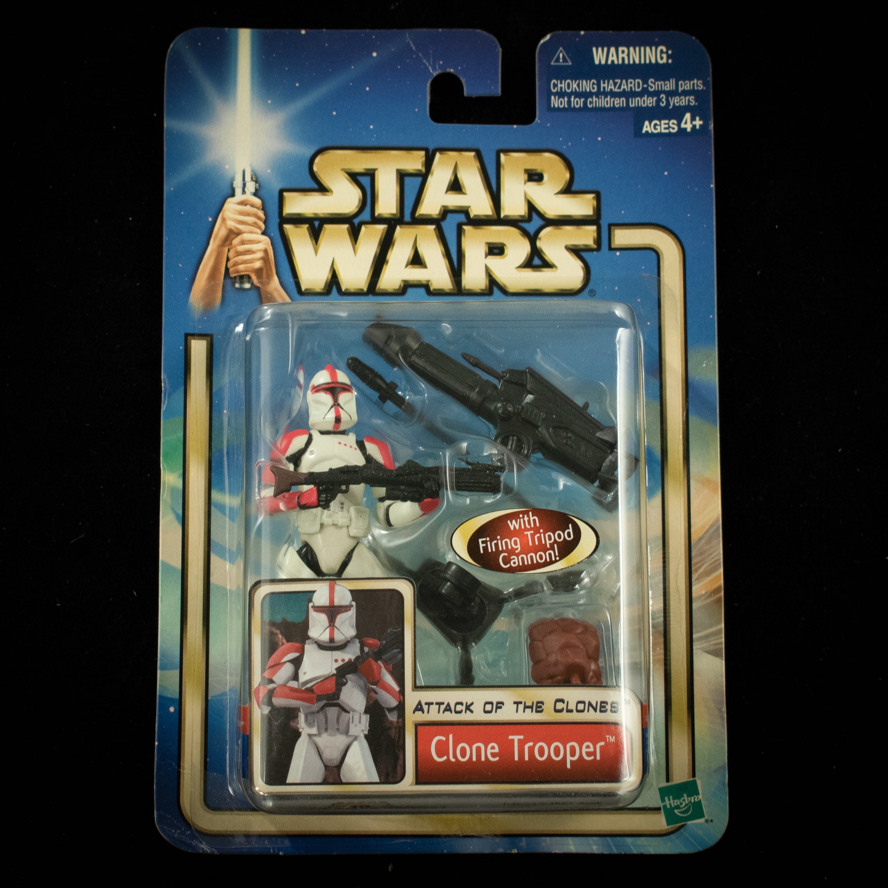 Clone Trooper Attack of the Clones Star Wars Saga Action Figure Hasbro 2002