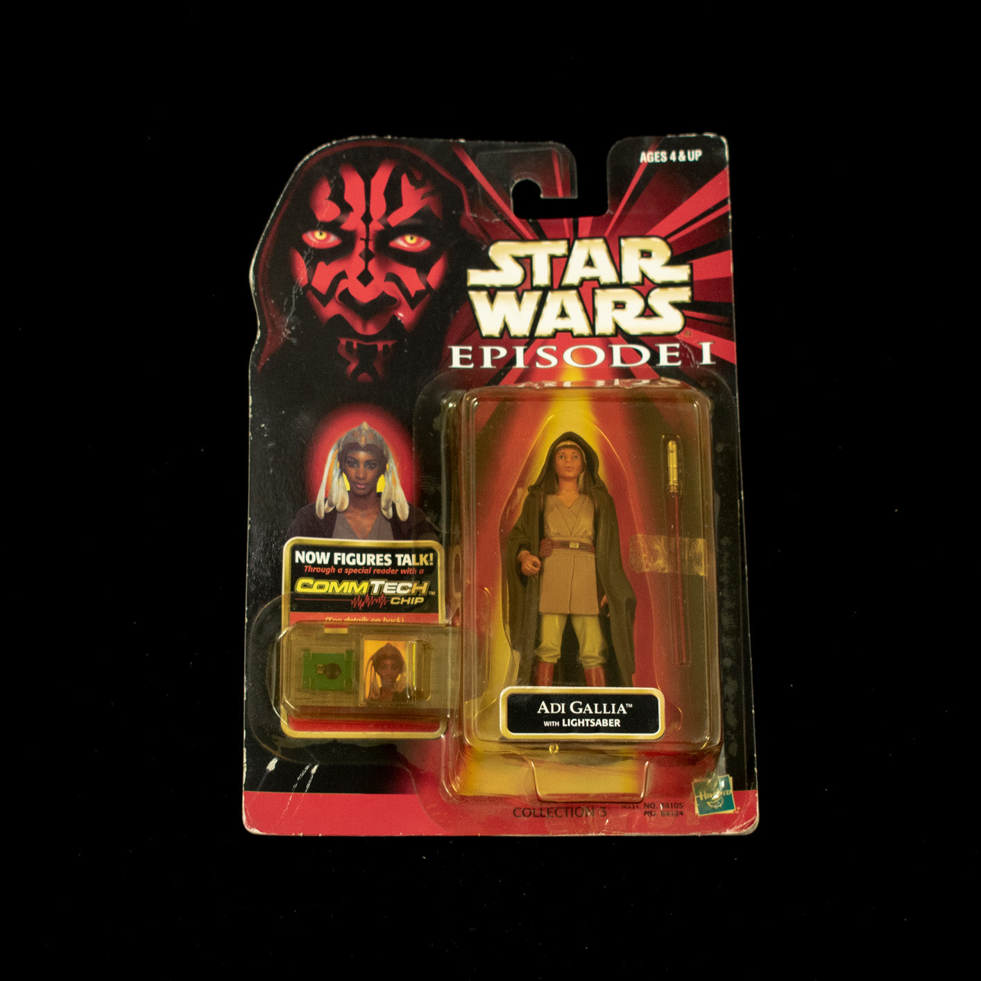 Star Wars Episode 1 Action Figure Adi Gallia with Lightsaber Hasbro