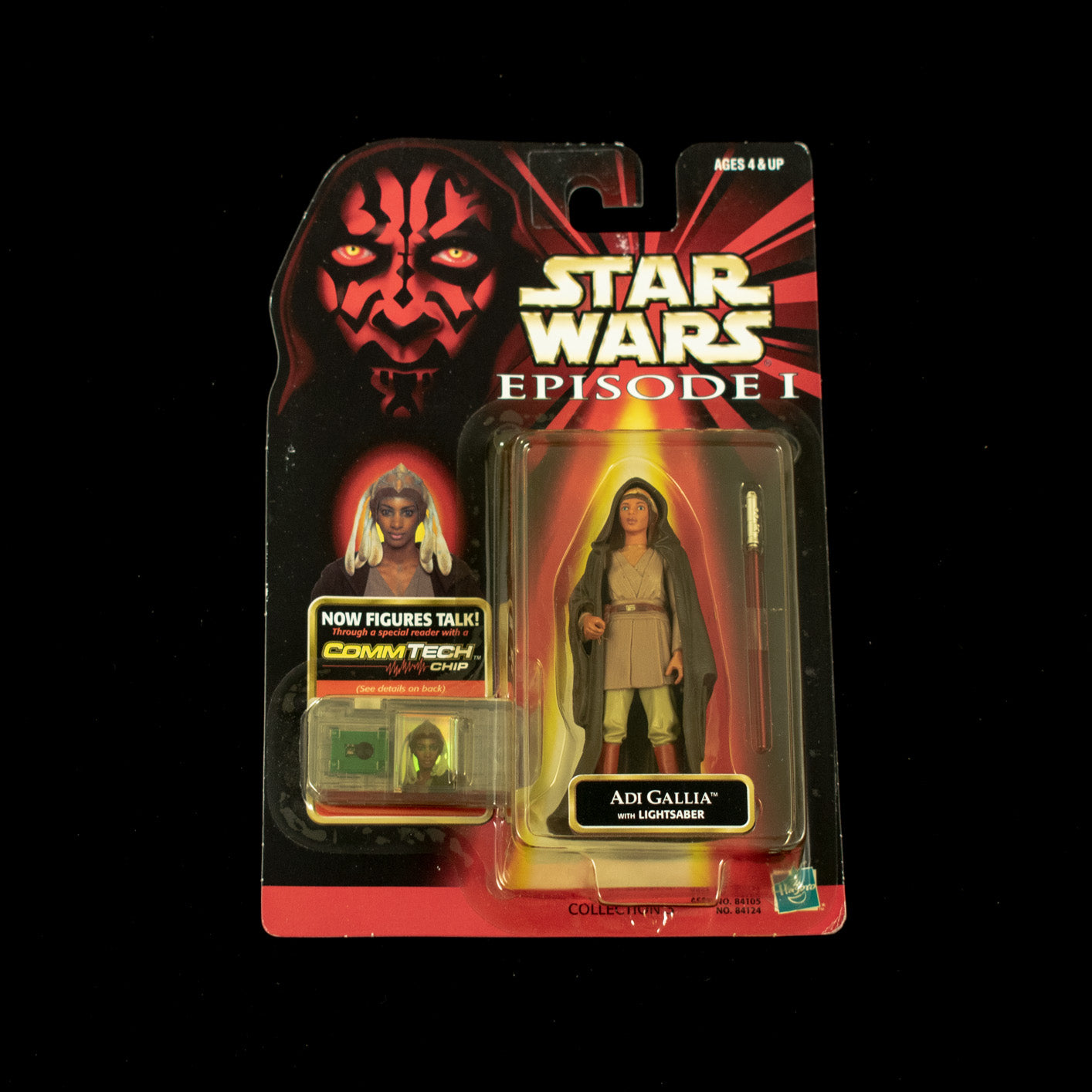 Star Wars Episode 1 Action Figure Adi Gallia Hasbro With Lightsaber