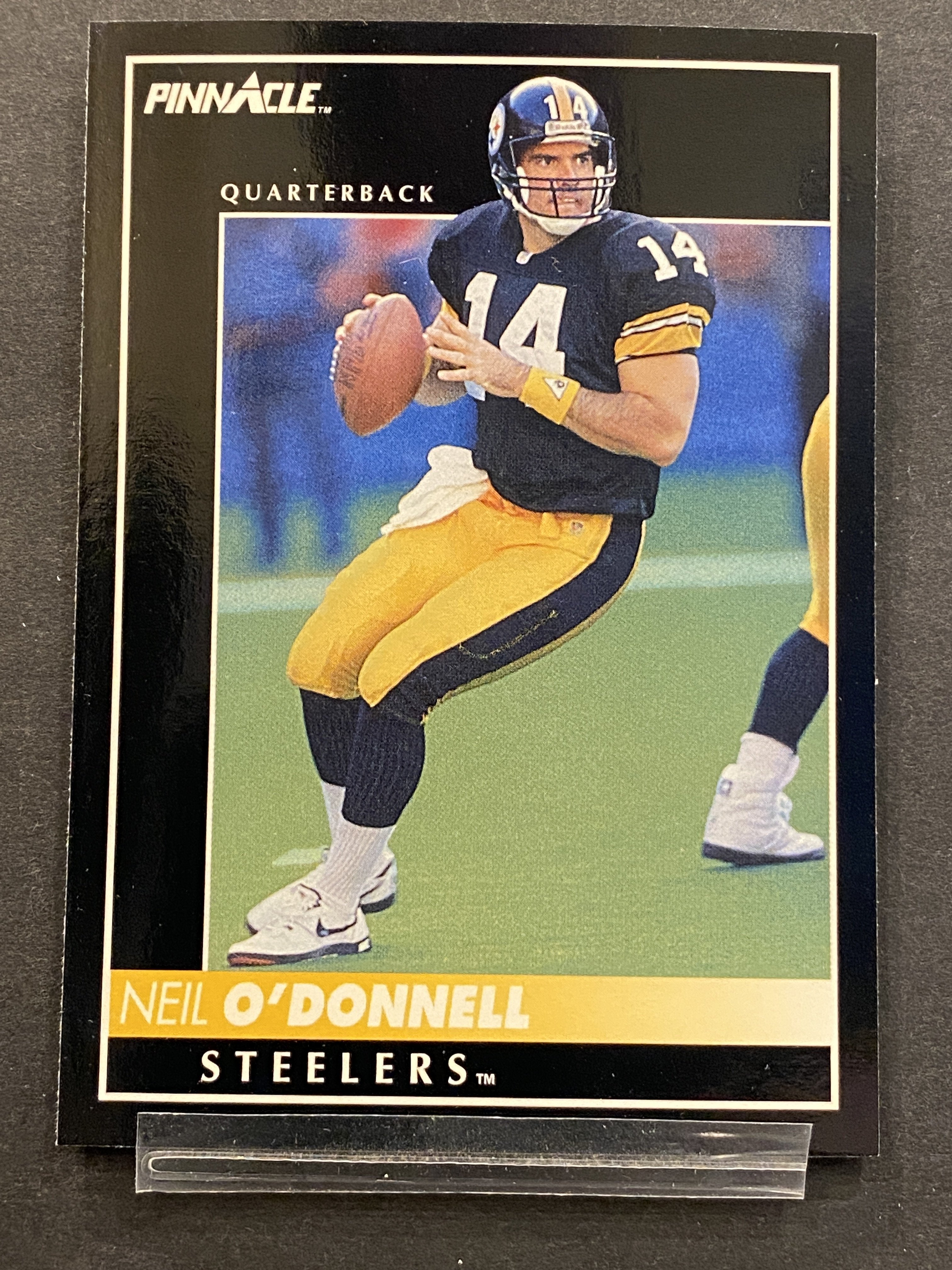 Neil O’Donnell Pinnacle Football Card