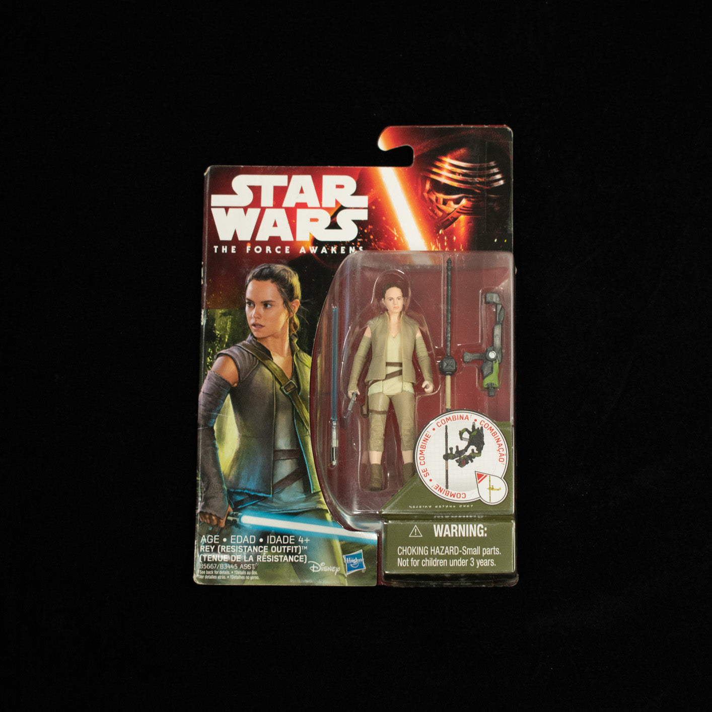 Star Wars The Force Awakens Rey Resistance Outfit 2015 Disney Hasbro