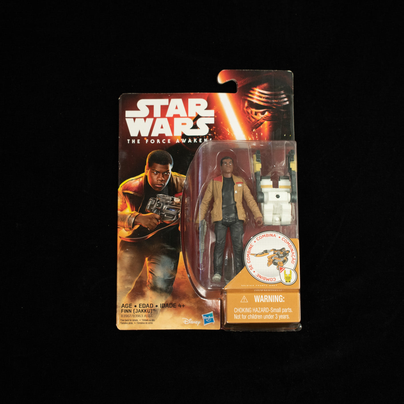 Star Wars The Force Awakens Finn Jakku 2015 Hasbro Disney