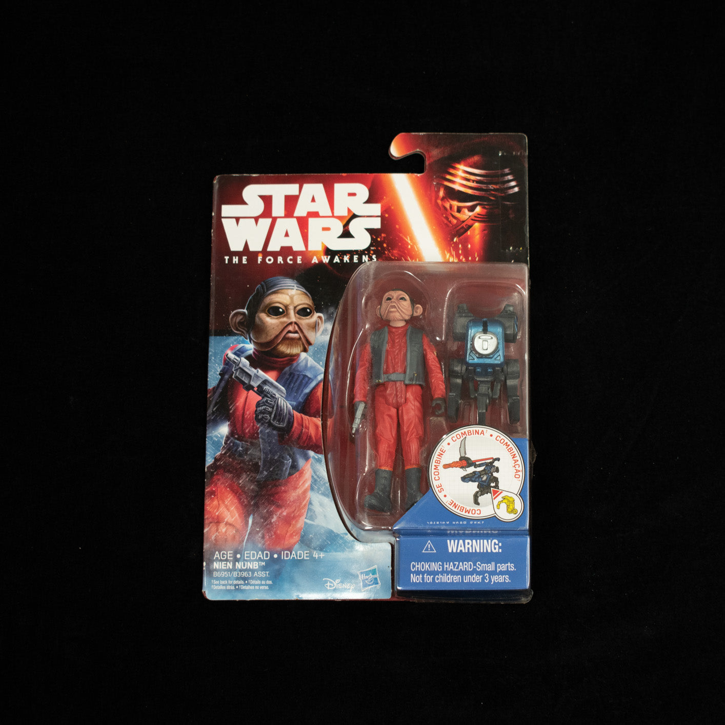 Star Wars The Force Awakens Nien Nunb 2015 Hasbro Disney