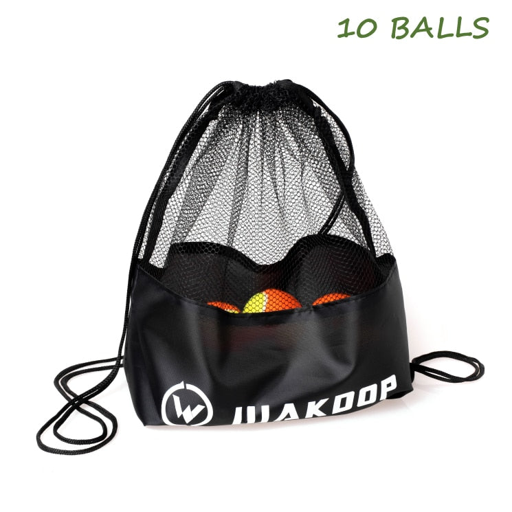 Wakdop Beach Tennis Balls De Tenis Raquete Ball Mesh Shoulder Bag High Elasticity Durable Training Ball for Club School Training