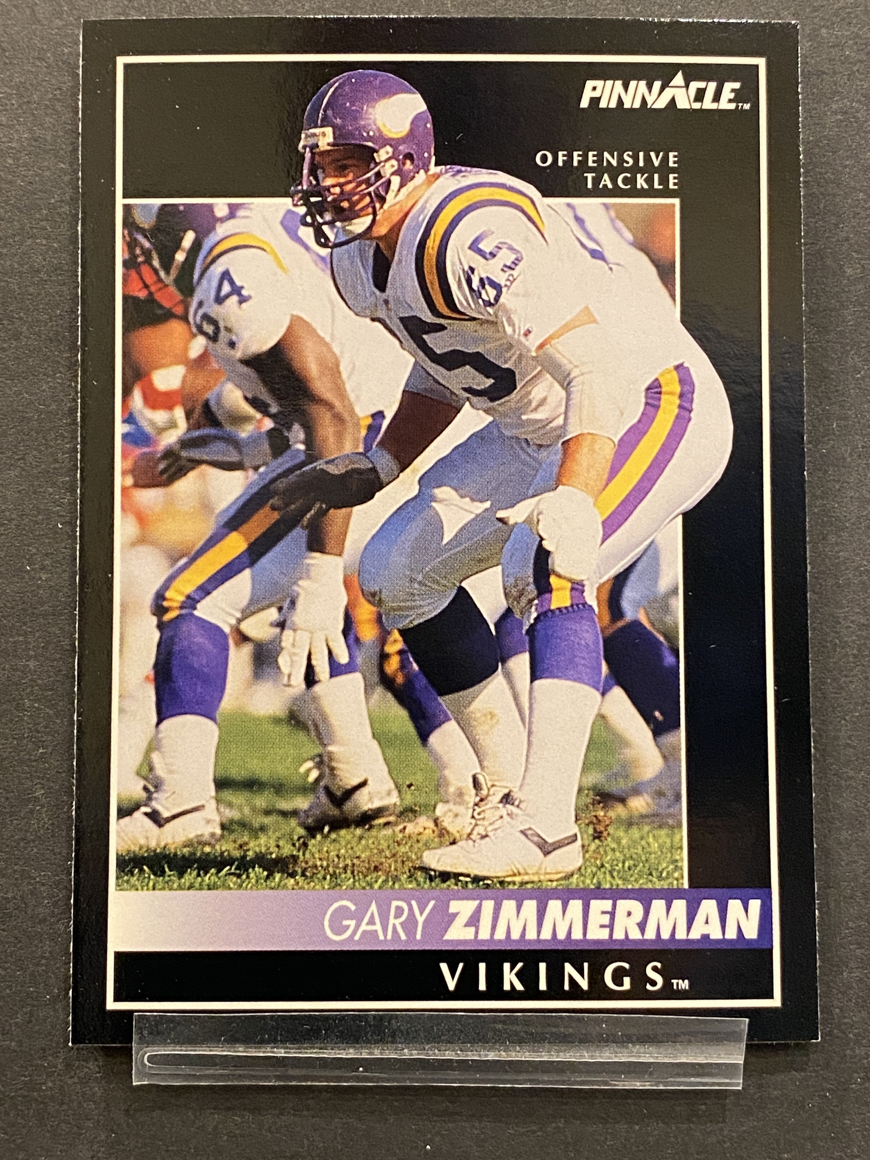 Gary Zimmerman Pinnacle Football Card