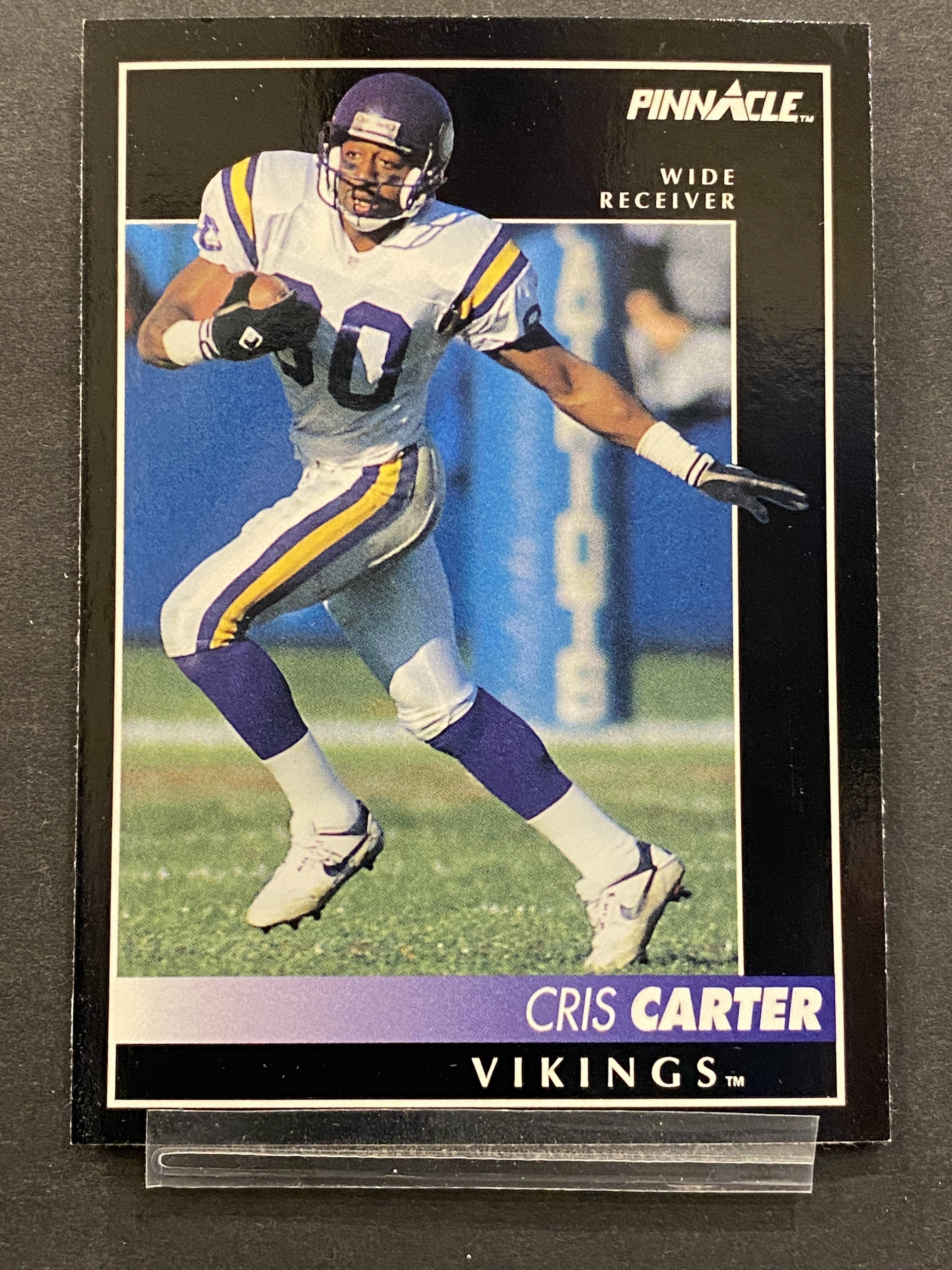 Cris Carter Pinnacle Football Card