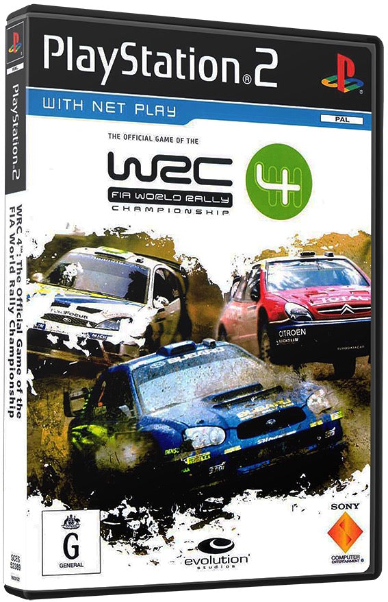 WRC 4 PS2 Sony Playstation 2 Used Video GamePS2