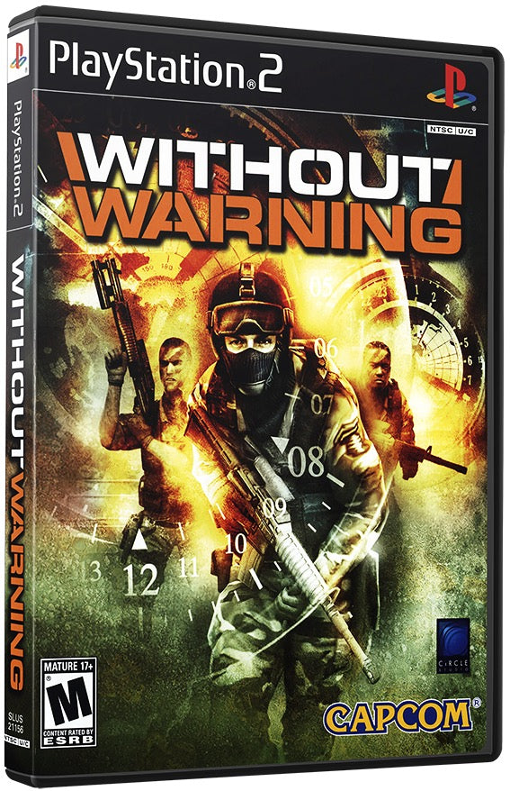 Without Warning PS2 Sony Playstation 2 Used Video GamePS2