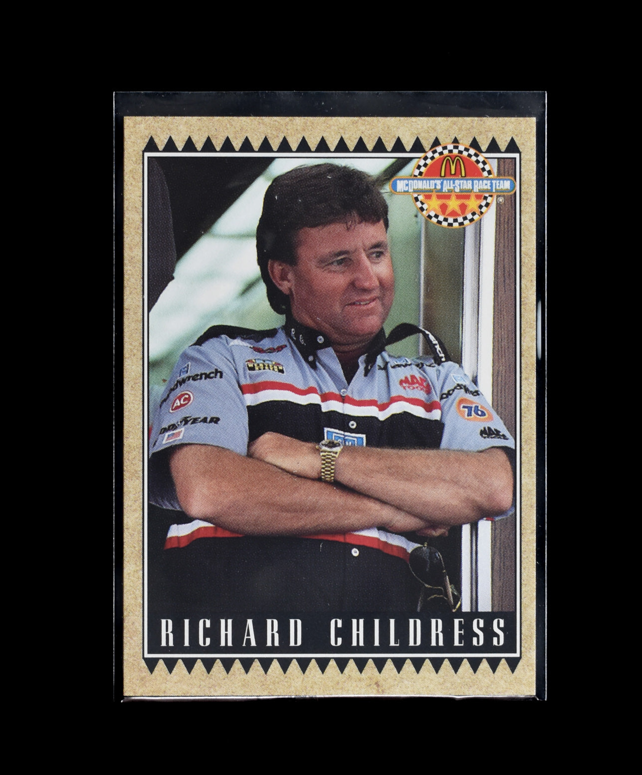 Richard Childress 5 1992 Maxx Racing McDonalds All Star Race Team Card