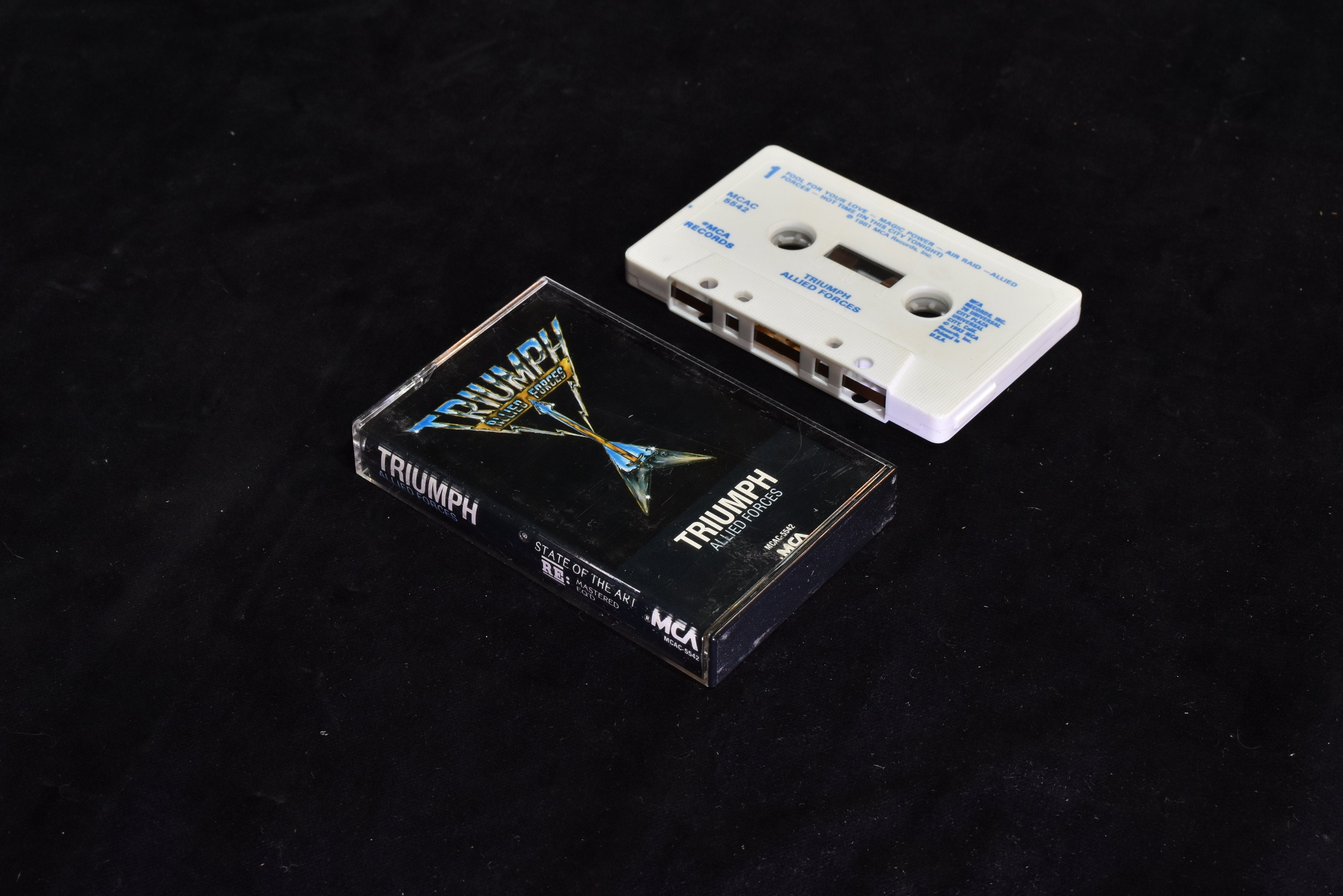 Triumph Allied Forces MCA Cassette Tape Used