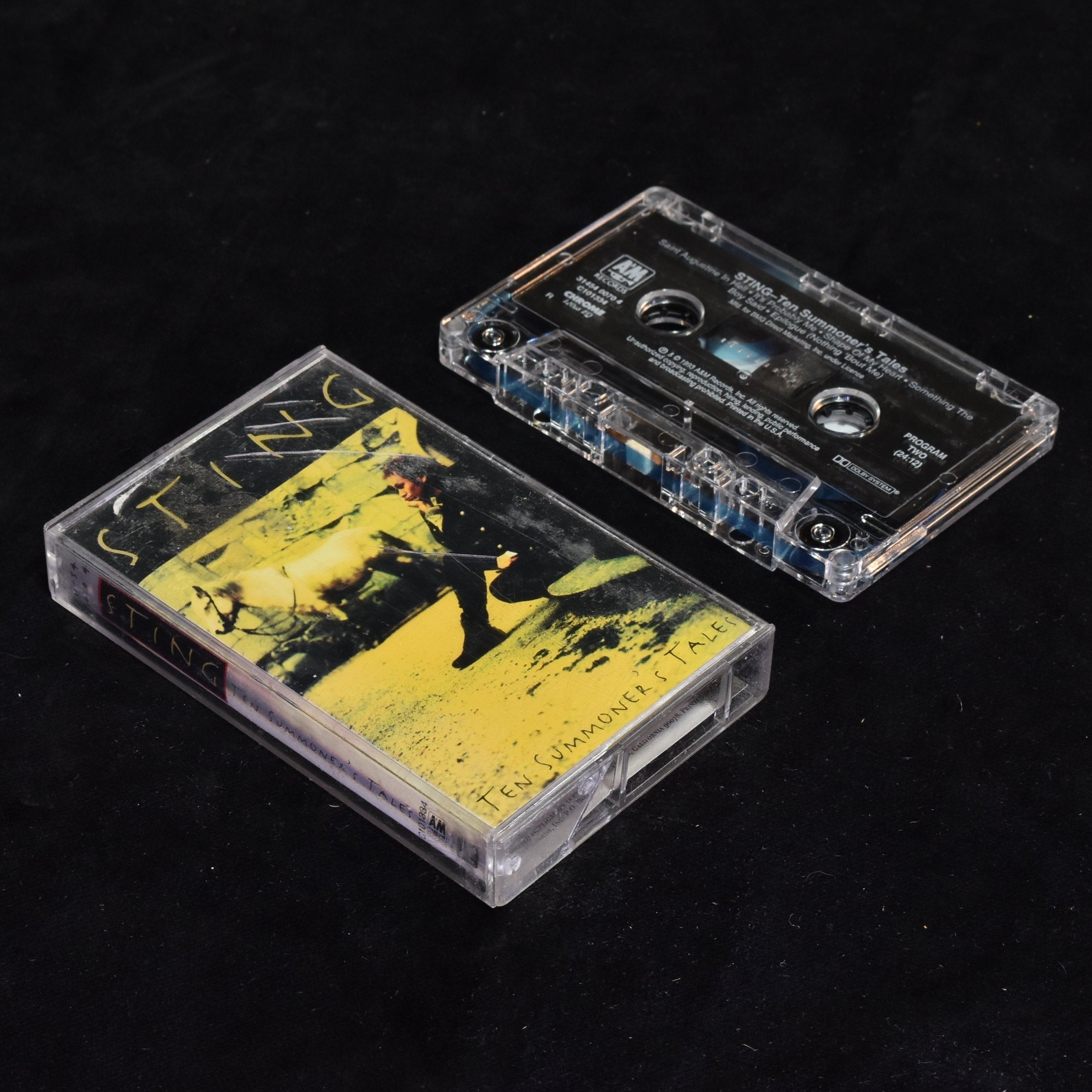 Sting cassette tape used 10 summoners’s tales