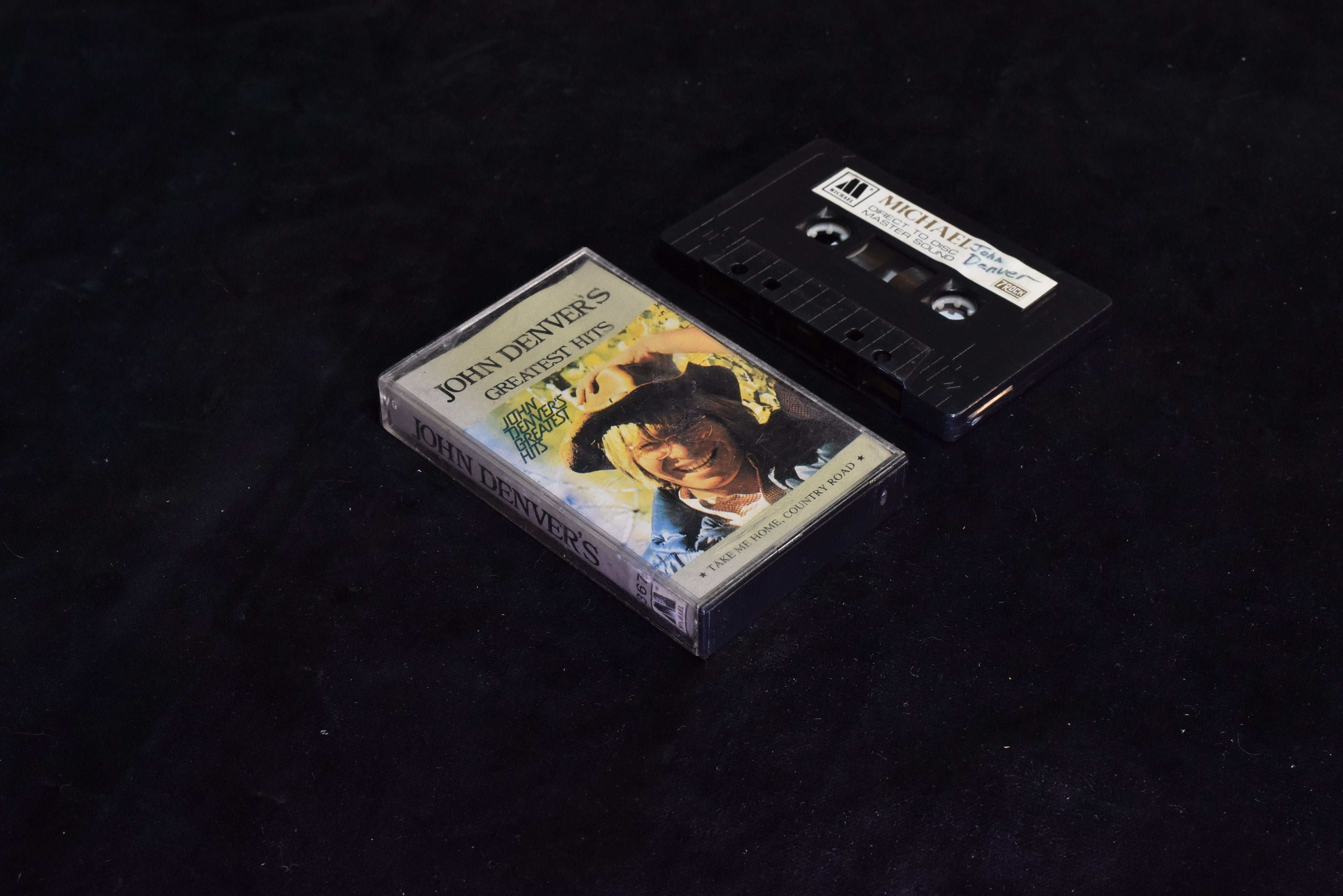 John Denver's cassette tape used