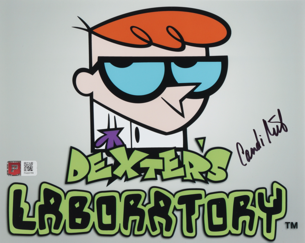 Candi Milo Signed Dexter's Laboratory 8x10 Photo Signed Authentic W COA