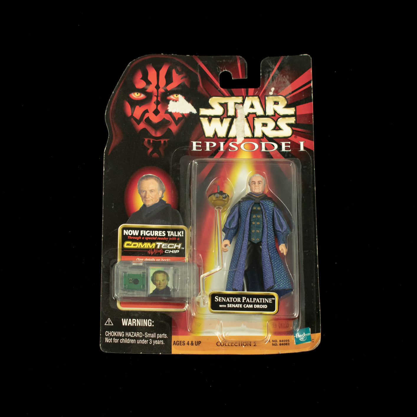 Star Wars Episode 1 Action Figure Senator Palpatine Hasbro 1999